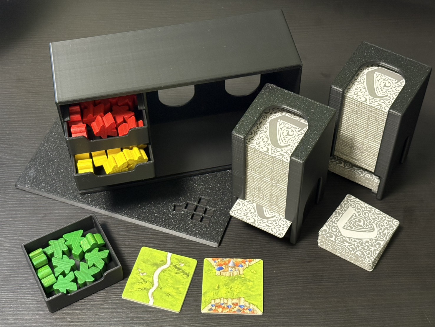 ボードゲーム用インサートボックス（カルカソンヌ対応）